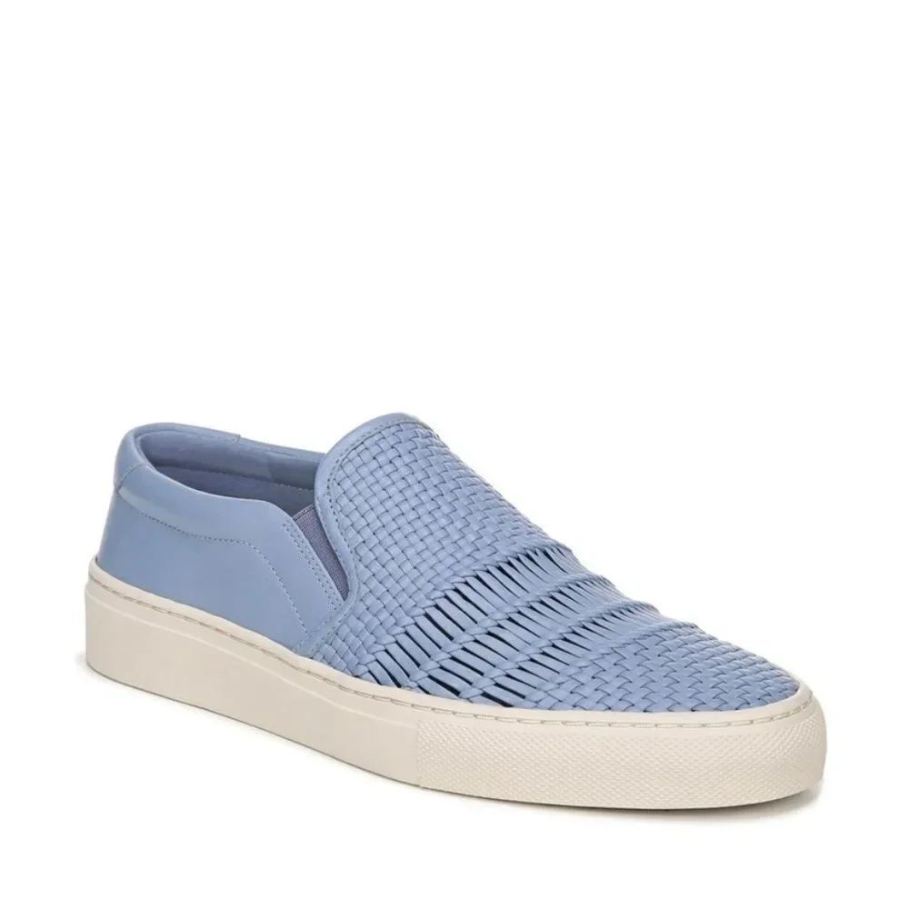 NEW Via Spiga Sara Sneaker sz 10M in Dusk Blue